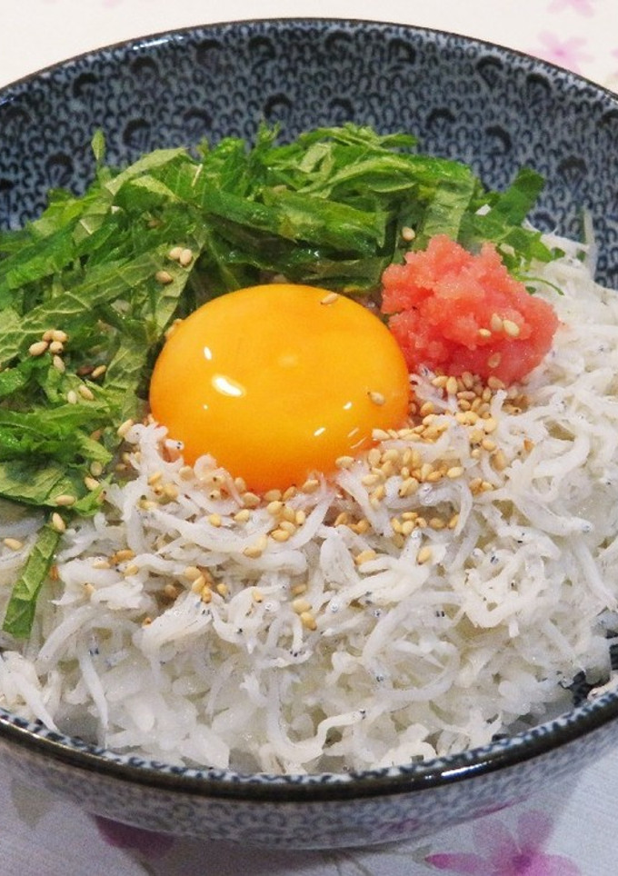 たらこ釜揚げしらす丼☆簡単激ウマ-レシピのメイン写真