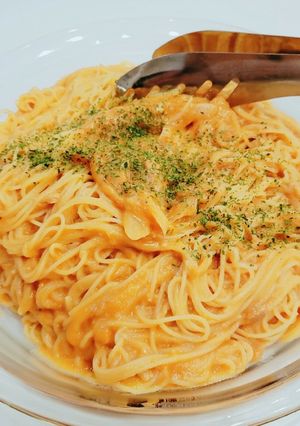 ガスパチョでトマトクリーム風 パスタ！-レシピのメイン写真