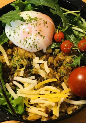 丼弁当●まぜこみキーマカレー丼-レシピのメイン写真