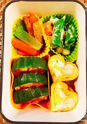 ピーマンの肉詰め（時短お弁当おかず）-レシピのメイン写真