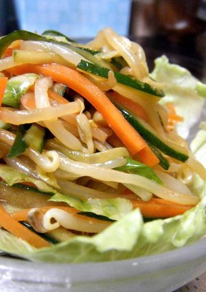 冷やし中華みたいな野菜サラダ-レシピのメイン写真