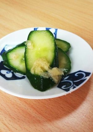 生姜風味のきゅうりの浅漬け-レシピのメイン写真