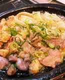 男飯★軟骨砂肝ヤゲン軟骨 親父アヒージョ