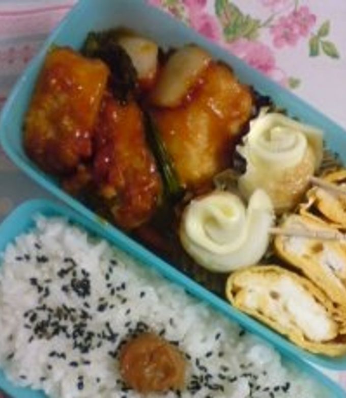 お弁当に！残り唐揚げで酢鶏☆-レシピのメイン写真