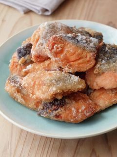 鮭の竜田揚げ焼き-レシピのメイン写真