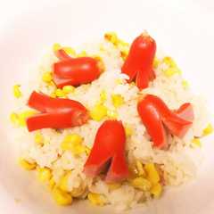お子様☆たこさんウィンナー炒飯-レシピのメイン写真