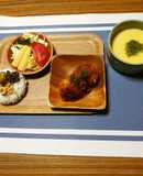 ヨウサマの減塩朝食(減量v)ビーガン㊱
