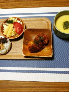 ヨウサマの減塩朝食(減量v)ビーガン㊱-レシピのメイン写真