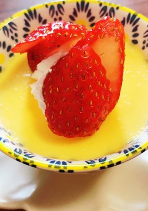 昔ながら蒸しプリン！固い系好きには必見！-レシピのメイン写真