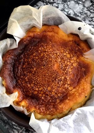バスクチーズケーキ-レシピのメイン写真