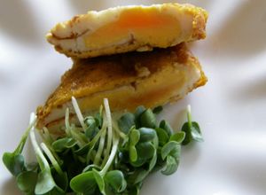 目玉焼きのカレー醤油煮☆お弁当に♪-レシピのメイン写真