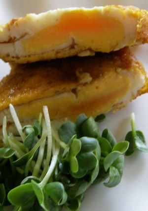 目玉焼きのカレー醤油煮☆お弁当に♪-レシピのメイン写真