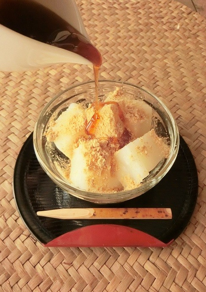 もちもち★ミルクわらび餅風-レシピのメイン写真