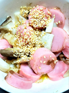 ずぼらおつまみ♪魚肉ソーセージ☆-レシピのメイン写真