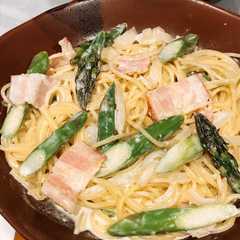 簡単レモンのクリームパスタ-レシピのメイン写真