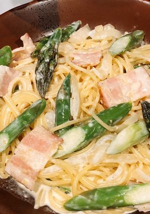 簡単レモンのクリームパスタ-レシピのメイン写真