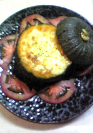 小かぼちゃのグラタンw-レシピのメイン写真