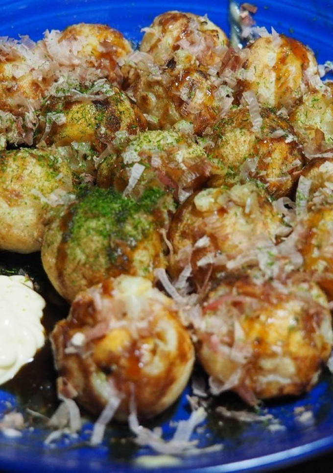 たこやき粉代わりに小麦粉を使ったたこ焼き-レシピのメイン写真