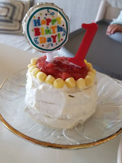 簡単☆1歳の誕生日ケーキ☆-レシピのメイン写真