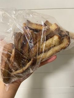 余ったパン耳でシャカシャカ♪ラスク!-レシピのメイン写真