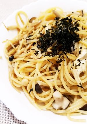 沢山キノコのパスタ-レシピのメイン写真