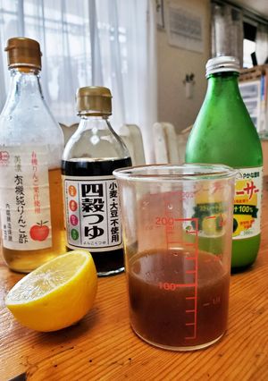 食餌療法の米·小麦·大豆抜き☆即席ぽん酢-レシピのメイン写真