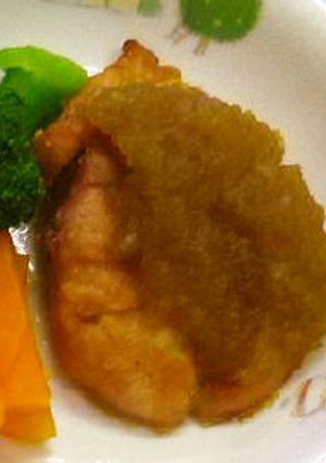 保育園給食★鶏肉のバーベキューソース-レシピのメイン写真