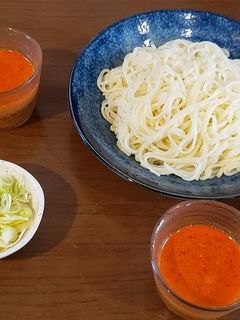 冷やし坦々つけうどん-レシピのメイン写真