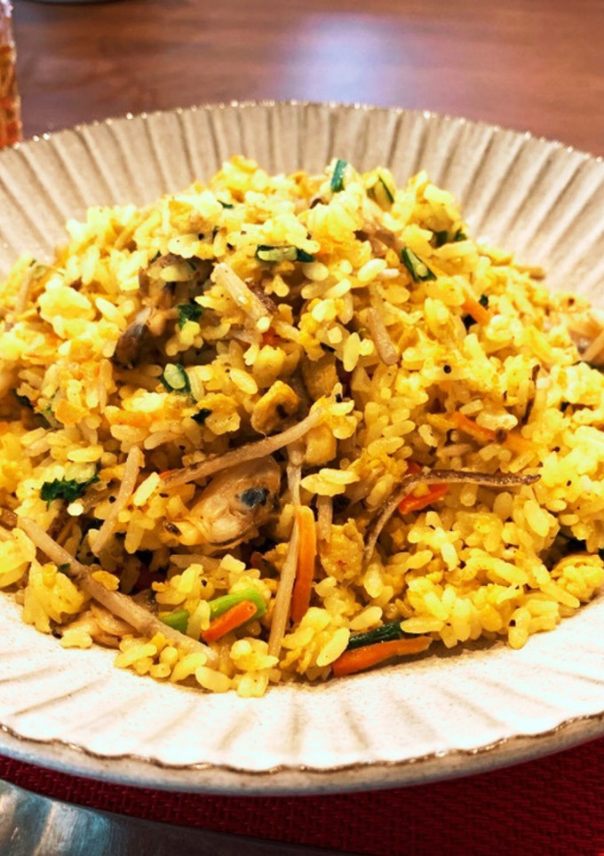 牛蒡とあさりの焼き飯-レシピのメイン写真