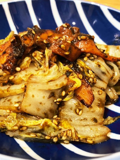 海苔の佃煮de白菜と人参の炒め物*-レシピのメイン写真