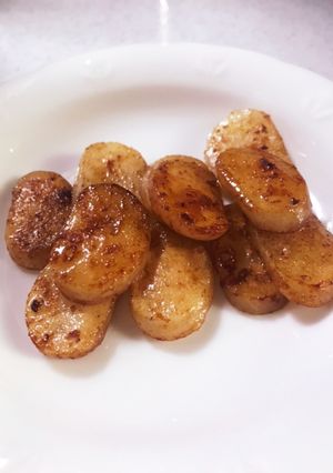 韓国風 トック バター醤油 おやつ-レシピのメイン写真