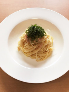 ツナと大葉の冷製パスタ-レシピのメイン写真