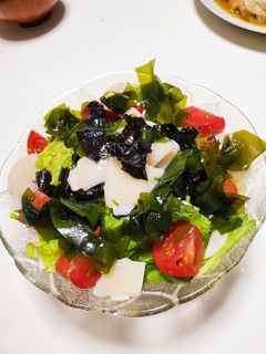 自家製韓国のりのチョレギサラダ-レシピのメイン写真