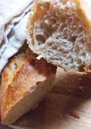 レーズン酵母でフランスパンづくり-レシピのメイン写真