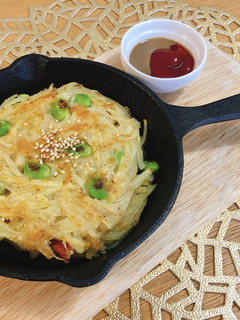 じゃがいもごまガレット-レシピのメイン写真