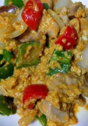 ガイパッポンカリー(鶏肉のカレー炒め)-レシピのメイン写真