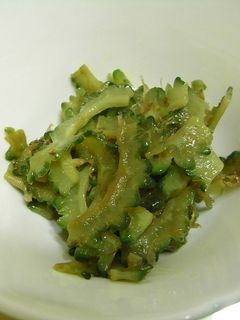 おかか醤油味のゴーヤ炒め-レシピのメイン写真