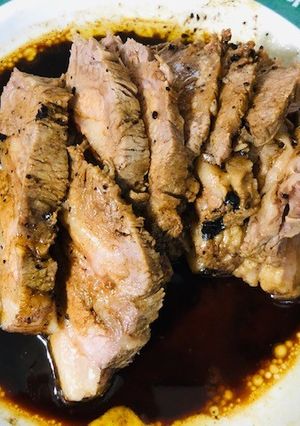 圧力鍋を使った簡単ローストビーフ-レシピのメイン写真