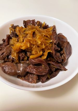 ハツの甘辛煮-レシピのメイン写真