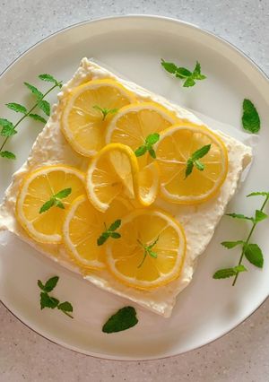 レモンレアチーズケーキ-レシピのメイン写真