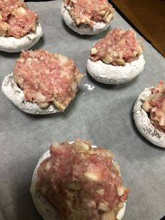 同時調理|しいたけの肉詰め&油揚げ肉詰め-レシピのメイン写真