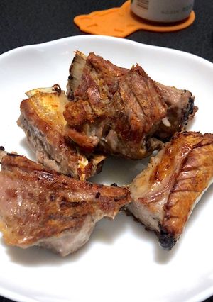 ホットサンドメーカーで豚スペアリブ-レシピのメイン写真