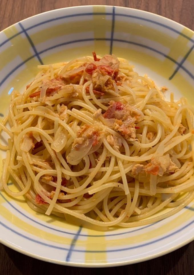 ほんのりトマトとツナのパスタ-レシピのメイン写真
