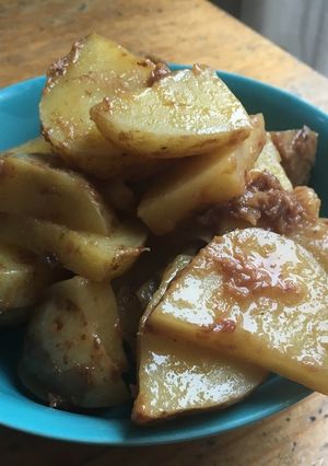 シンプル☆レンジで！新じゃがバター醤油-レシピのメイン写真