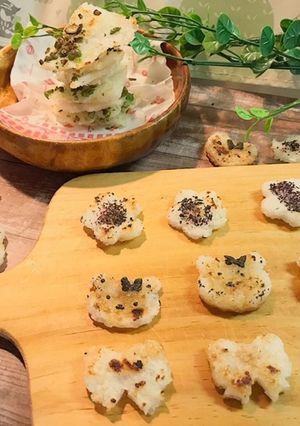 残りごはんでお煎餅-レシピのメイン写真
