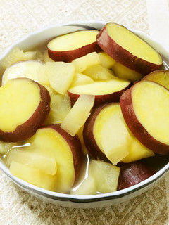 さつまいもとりんごのレモン煮-レシピのメイン写真