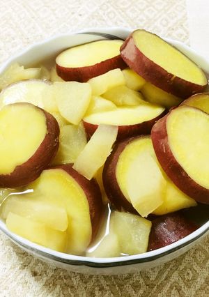 さつまいもとりんごのレモン煮-レシピのメイン写真