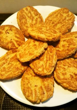 $簡単 生おからdeミニバーグ？$-レシピのメイン写真
