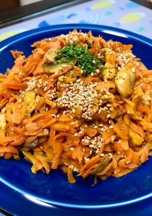 油揚げとにんじんのシリシリ-レシピのメイン写真