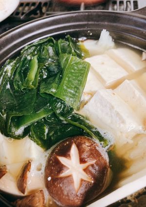 若芽と豆腐の湯豆腐-レシピのメイン写真